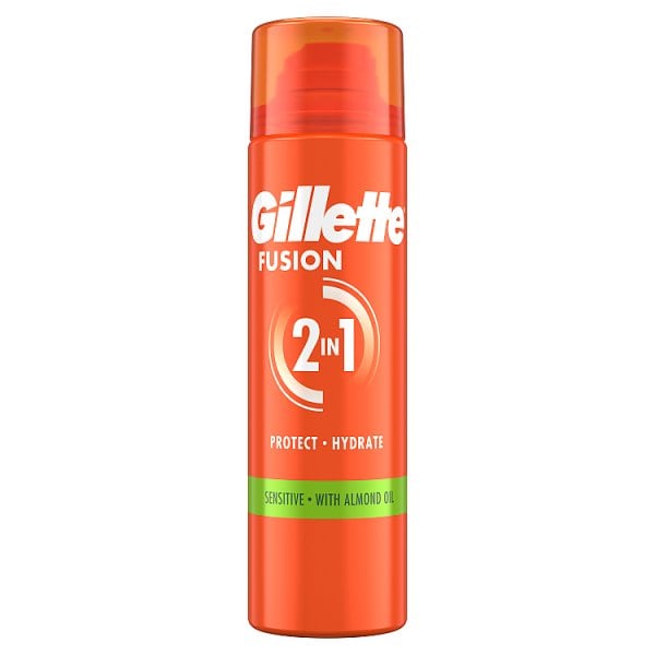 Gillette Men's Fusion5 Sensitive Shaving Gel 200Ml
