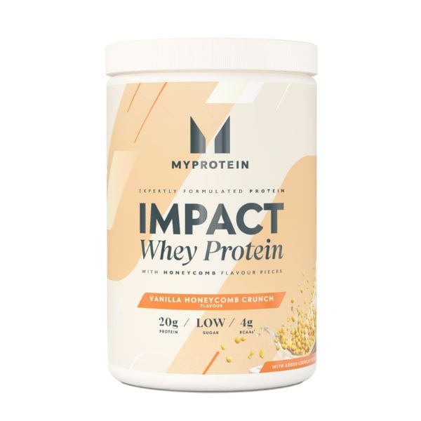 Myprotein Unisex Impact Whey Protein Plus Vanilla Honeycomb Crunch