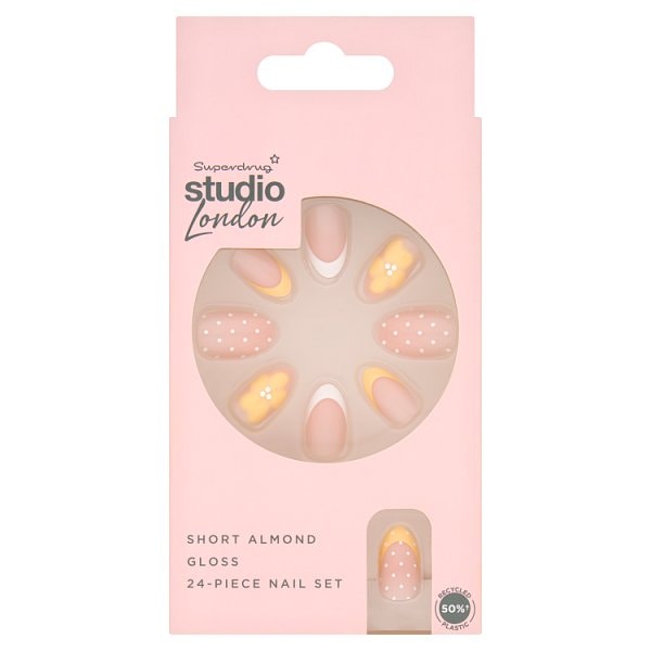 Superdrug Studio London Butter Polka Dot Nails