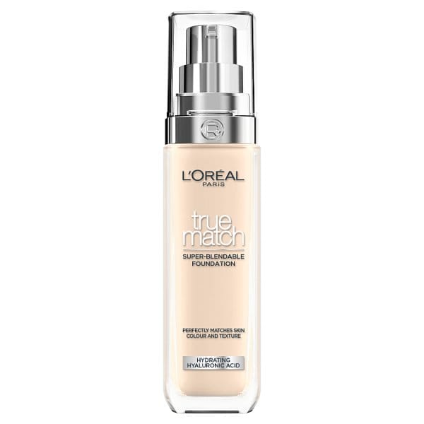 L'Oréal Paris True Match Liquid Foundation 1W Golden Ivory 30ml