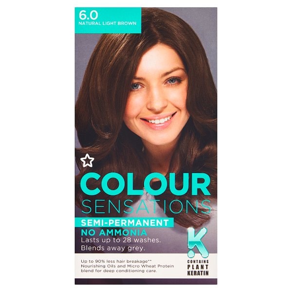 Superdrug Unisex Light Brown Sensations 6.0