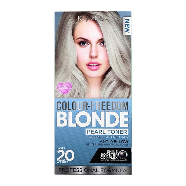 Colour Freedom Unisex Pearl Blonde Knight & Wilson Blonde Toner Pearl 50Ml