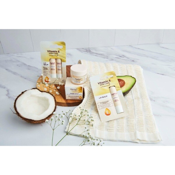 Vitamin E Lip Balm Duo Pack 2x 4.8g Skin Superdrug