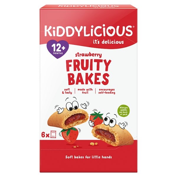 Kiddylicious Golden Strawberry Fruity Bakes