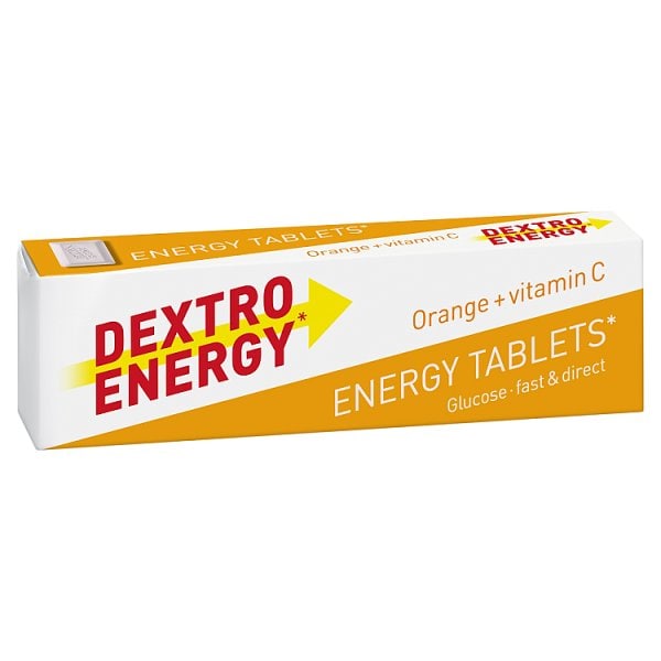 Dextro Unisex Orange Energy +Vitamin C Tablets 47G