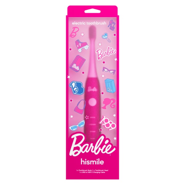 Hismile Unisex Pink Barbie Electric Toothbrush V2