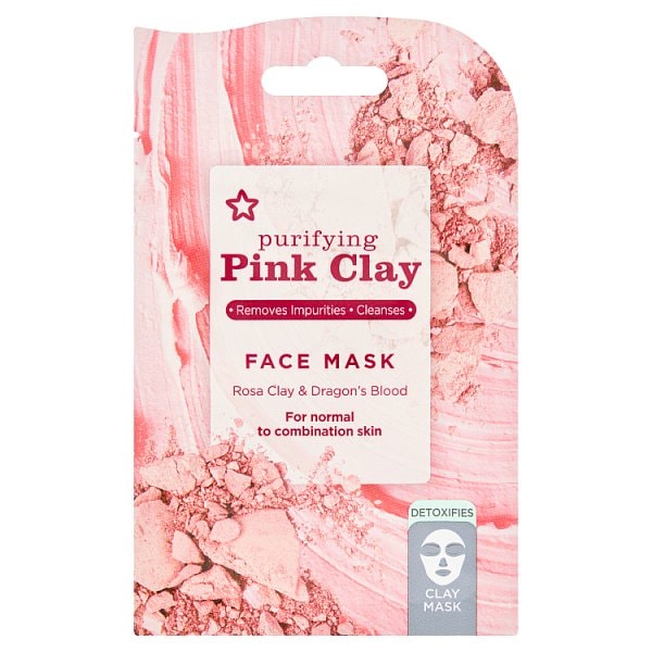 Superdrug Unisex Pink Clay Mask 15Ml