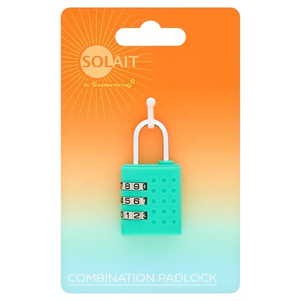 Solait Unisex Combination Padlock