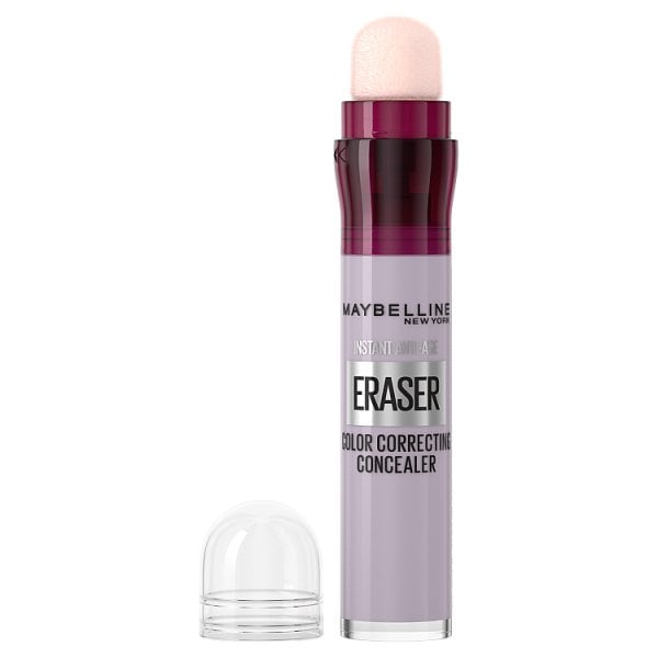 Maybelline Unisex Purple Eraser Eye Colour Correcting Concealer (Purple)