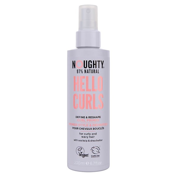 Noughty Unisex Cream Hello Curls Define & Reshape Curl Primer 200Ml