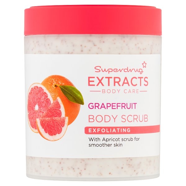 Superdrug Unisex Grapefruit Extracts Scrub 465Ml