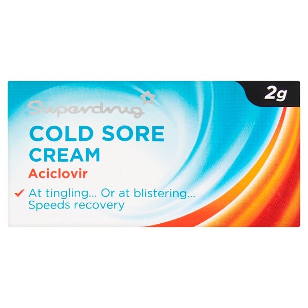Superdrug Unisex Cream Cold Sore 2G