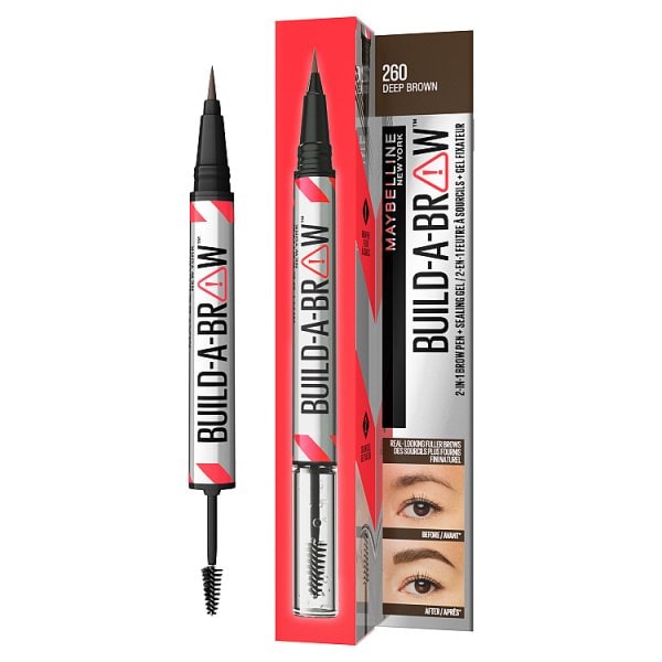 Maybelline Unisex Deep Brown Build A Brow 260