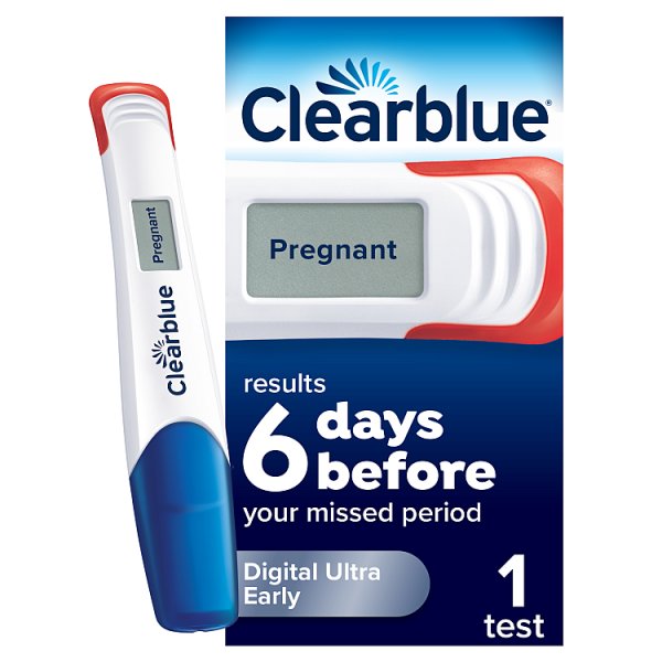 Clearblue Unisex Digital Ultra Early Pregnancy Test - 1 Test