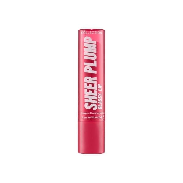 Collection Unisex Cherry Glaze Sheer Glassy Lip Plump