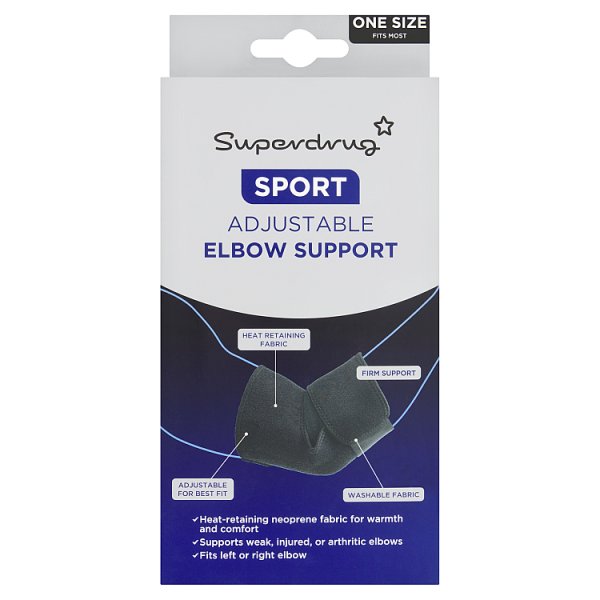 Superdrug Unisex Adjustable Elbow Support