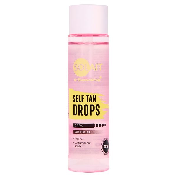 Solait Unisex Dark By Superdrug Self Tan Drops 30Ml