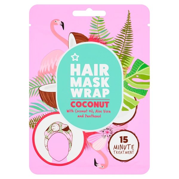 Superdrug Unisex Hair Wrap Mask Coconut