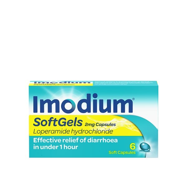 Imodium Unisex Soft Gels