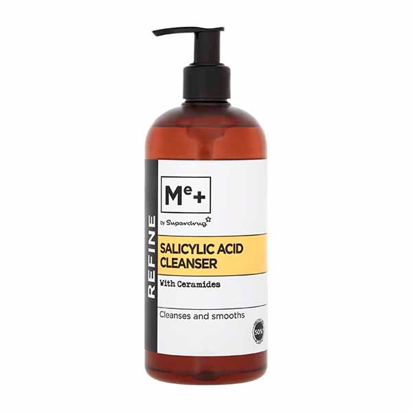 Me+ Unisex Salicylic Acid Supersize Cleanser 500Ml