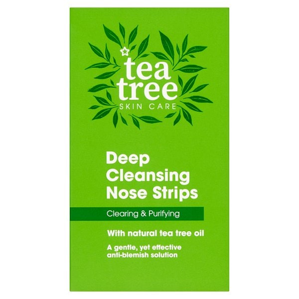 Tea Tree Nose Pore Strips x 6