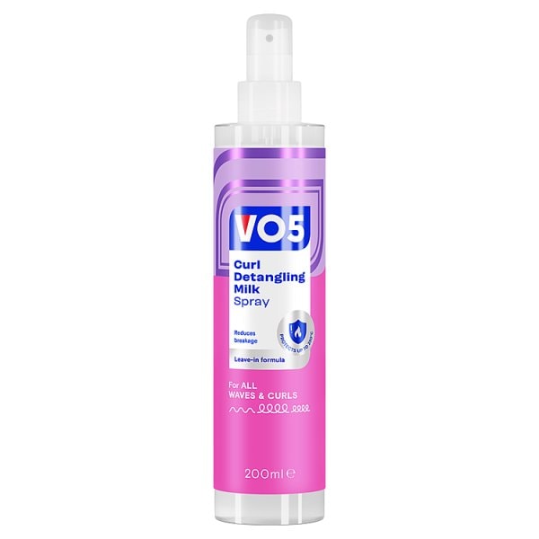 Vo5 Unisex Curl Detangling Milk Spray 200Ml