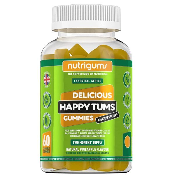 Nutrigums Happy Tums Digestion Complex 60 Gummies Health Superdrug