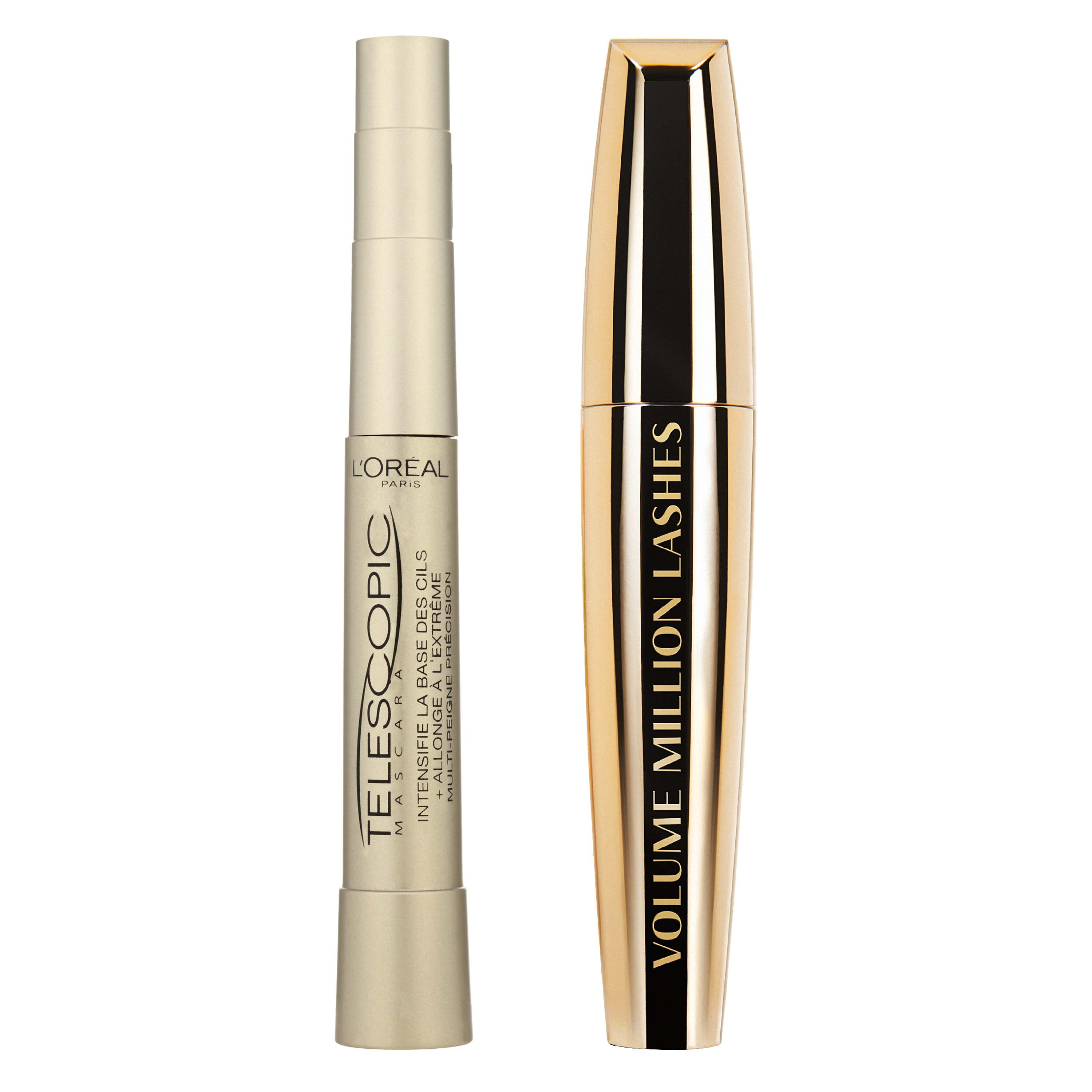 L'Oréal Paris Telescopic Mascara and L'Oréal Paris Volume Million Lashes Mascara bundle
