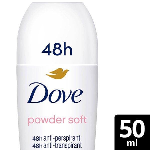 Dove Women's Powder Anti-Perspirant Roll On 50Ml
