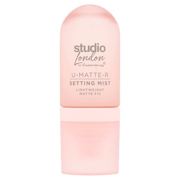 Superdrug Studio London Unisex Mini Setting Mist Matte 60Ml