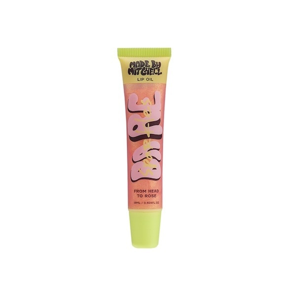 Made by Mitchel Bare Sparkles Lip Oil From Head to Rose