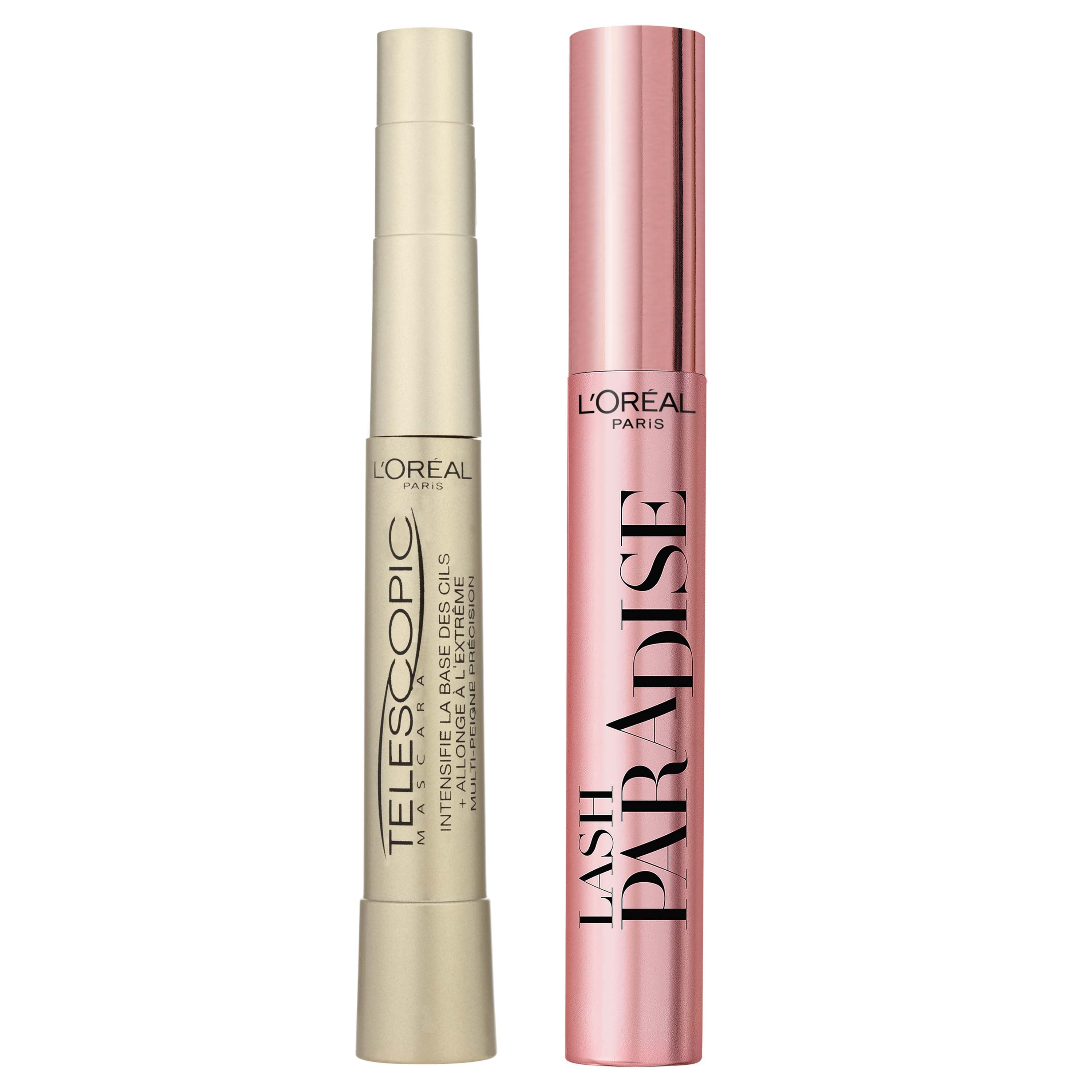 L'Oréal Paris Telescopic Mascara and L'Oréal Paris Lash Paradise Mascara bundle