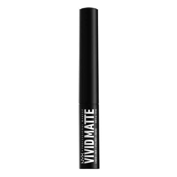 NYX Professional Makeup Vivid Matte Liquid Eyeliner - Black