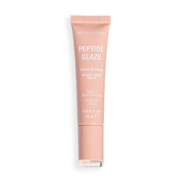 Revolution Women's Peptide Glaze Tinted Lip Serum 10ml in Toasted Marshmallow