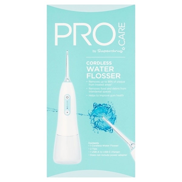 Procare Men's White By Superdrug Water Flosser