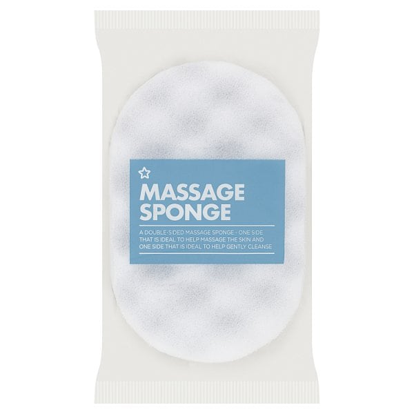 Superdrug Unisex Charcoal Massage Sponge