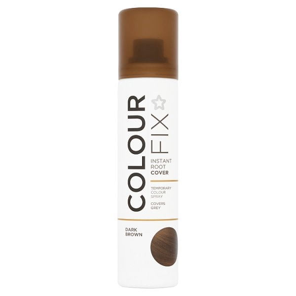 Superdrug Unisex Dark Brown Colour Fix Instant Root Cover