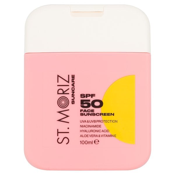 St. Moriz Suncare SPF 50 Face Sunscreen 100ml