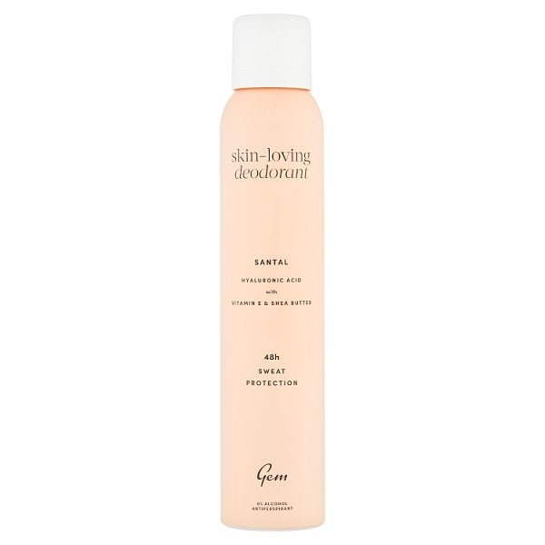 Gem Women's Skin-Loving Deodorant: Santal 200Ml