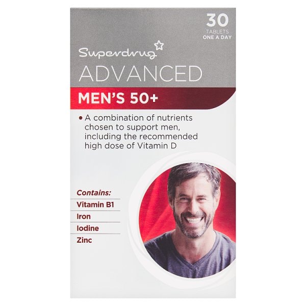 Superdrug Unisex Advanced Men 50+ 30S