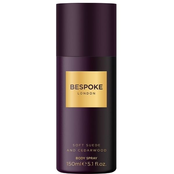 Bespoke Women's Soft Suede And Cedarwood Body Spray 150Ml