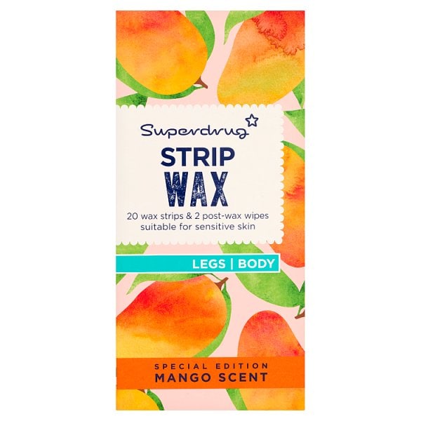 Superdrug Women's Mango Wax Strips X 20