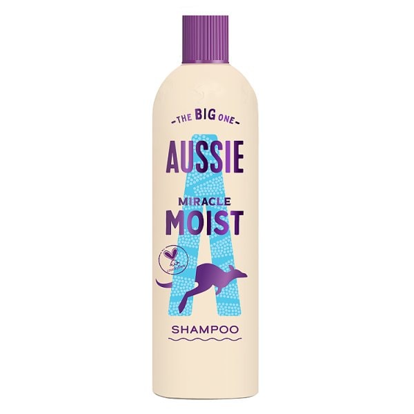 Aussie Unisex Miracle Moist Shampoo 400Ml