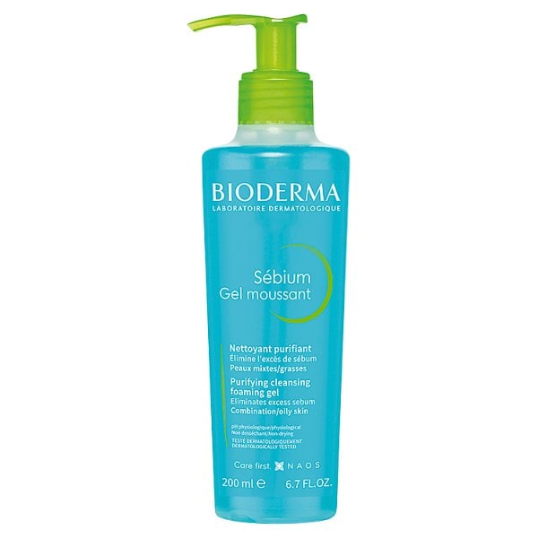 Bioderma Unisex Sébium Purifying Foaming Gel Acne-Prone Skin 200Ml