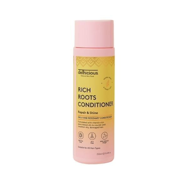 Delhicious Unisex Rich Roots Strengthen & Grow Conditioner 250Ml