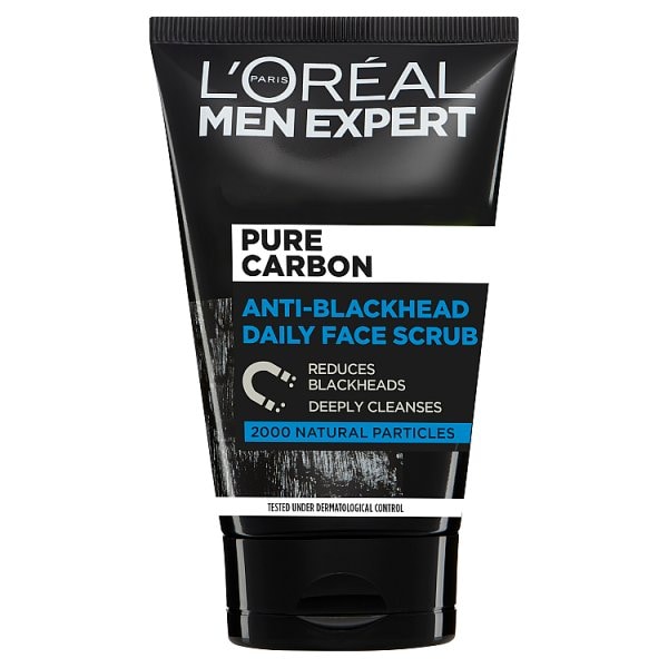L'Oréal Men Expert Charcoal Face Scrub Exfoliator 100ml
