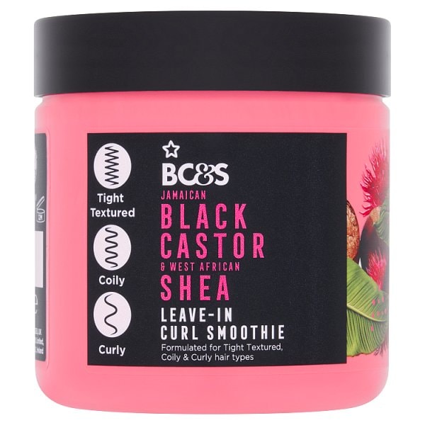 Superdrug Unisex Black Castor & Shea Curl Cream 250Ml