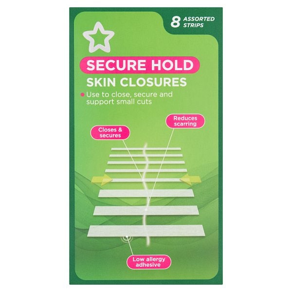 Superdrug Unisex Wound Closure Strips X 8