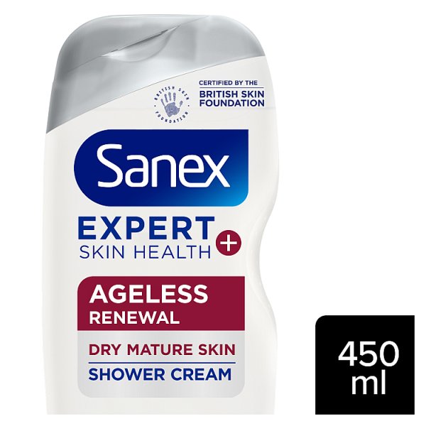 Sanex Expert Skin Health Ageless Renewal Shower Cream 450ml