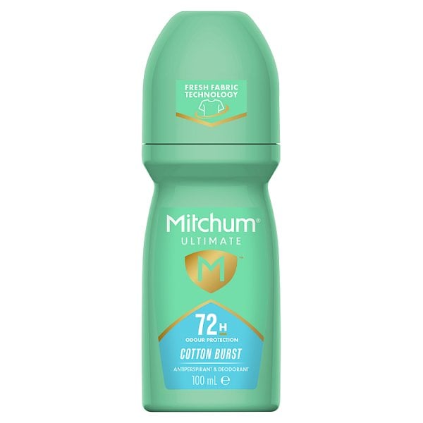 Mitchum Women's Ultimate 72H Roll On Cotton Burst 100Ml